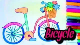 Easy painting for kid's bicycle | kid's world