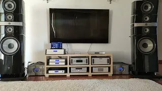 Focal Grande Utopia, Pass amplifier & dCS...