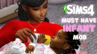 MUST HAVE MOD for INFANTS 🍼 I Formula, Breast Pump & More I The Sims 4