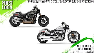 2024 Harley-Davidson Line-up Launched With 10 Models - Explained All Spec, Features And More