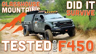 Liquid Springs F450 at Glasshouse Mountains with Super Singles EC OFFROAD Australia