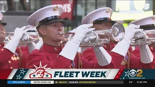 Marines, Navy members thankful NYC is so welcoming during Fleet Week