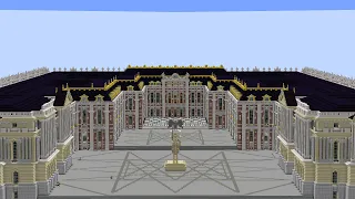 Château de Versailles sur Minecraft [Créatif]