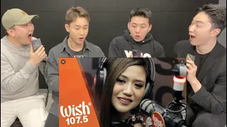 Korean boys react to Morissette Amon 'Akin Ka Na Lang' on Wish Bus 