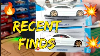 RECENT FINDS #diecast #hotwheels #collection