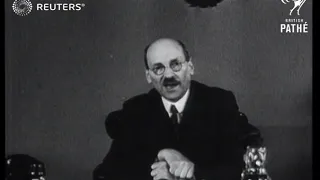 Deputy Prime Minister Atlee speaks to Britain (1945)