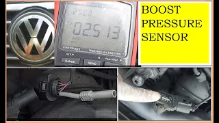 HOW TO TEST A BOOST PRESSURE SENSOR