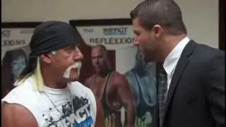 Bobby Roode & Hulk Hogan At Backstage - Impact 12/7/2012