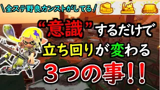 【全ステ野良カンスト】初心者が”意識”するだけで上手くなる３選！！【サーモンランNW】【スプラトゥーン3】