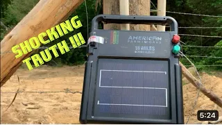 Solar Powered Electric Fence Hack