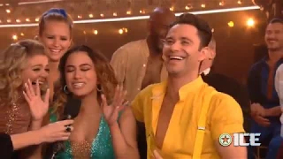 DWTS 28 - Ally Brooke & Sasha Judge's Scores | LIVE 10-21-19