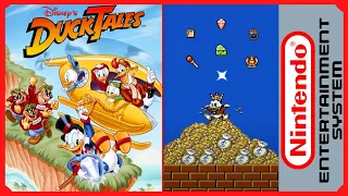 Duck Tales Longplay Nes (14) - No Damage, All Secrets, Treasures and All Endings