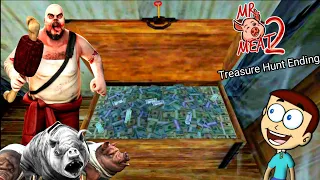 Mr Meat 2 Treasure Hunt New Ending - Official Mod 😄 | Shiva and Kanzo Gameplay