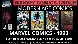 MODERN AGE Marvel Comics 1993 Top 10 Most Valuable key issues comic book invest Venom Stephen Platt