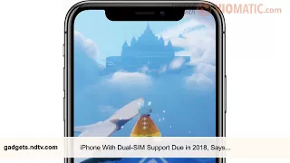 iPhone With Dual SIM Support Due in 2018