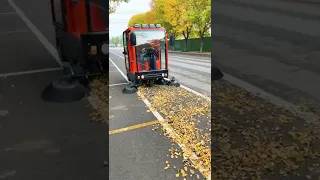 Amazing technology  street cleaner 🙂.+