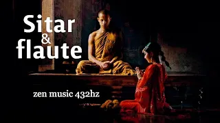 ✨MEDITATION TIBETAN Powerful 2h MUSIC 432hz  Sitar&flaute / YOGA, MEDITACIÓN, SANACIÓN INTERIOR 🙏🧘