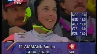 Simon Ammann  - Oberstdorf 1997 - 2. seria - 106,5m