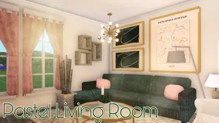 "Danish Pastel" Bloxburg Living room, 12k, Speedbuild, junique