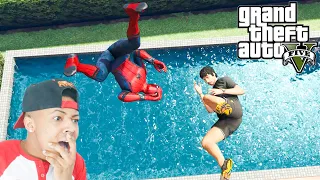 GTA 5 - Spiderman Epic Ragdolls Compilation 13 (Euphoria Physics, Fails, Funny Moments)