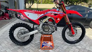 2021 CRF450R Exhaust clips