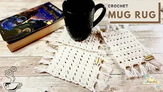 Crochet Mug Rug | Easy Crochet Tutorial