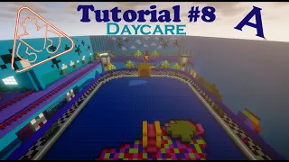 How to build Security Breach in MINECRAFT Part 8A | Daycare 4/5 | Decorating / Detailing |