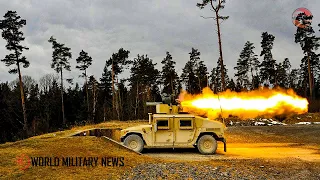 Surprised Russia: TOW  Missiles fired from HMMWV platform