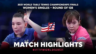 Mariia Tailakova vs Miu Hirano | 2021 World Table Tennis Championships Finals | WS | R128