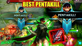 Sentinel Vayne PENTAKILLS + Vayne Montage | Vayne Wild Rift |Bloodthirster Build&Runes