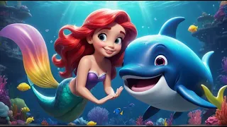 The Little Mermaid Ariel - Whale Song Wonders | Mermaid Story | Bedtime Stories For Kids