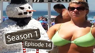 Beach Bash with the Scary Snowman