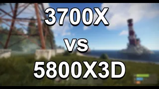 [Rust] Ryzen 7 3700X VS Ryzen 7 5800X3D | 1440p