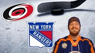 Hurricanes at Rangers - NHL Playoffs Free Pick Sunday 5/5/24 | Picks And Parlays #nhlplayoffs