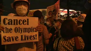 Tokyo 2020: Protest outside Tokyo Stadium ahead of Games kick off | AFP