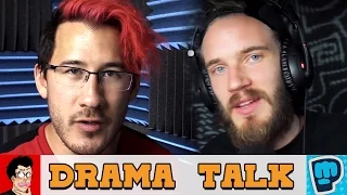 PewDiePie, Markiplier HATE YouTube Drama? - Dude Soup Podcast #66