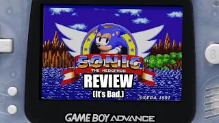 Sonic the Hedgehog Genesis for Gameboy Advance is a Confusing Mess