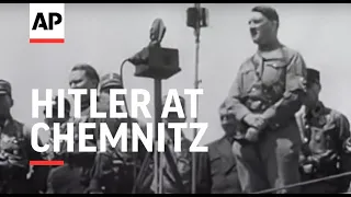 Hitler Fires Great Nazi Rally