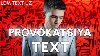 LDM TEXT UZ | M1noR L1GHTDreaM - Provokacia (TEXT)