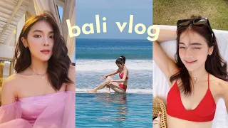 Bali Travel Vlog 🏝 exploring Seminyak, shopping, cute cafes, night life in the town ✨