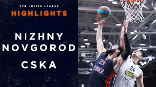 Nizhny Novgorod vs CSKA Highlights October, 3 | Season 2021-22