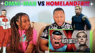 Death Battle! "Omni-Man VS Homelander (Invincible VS The Boys)" REACTION!!!