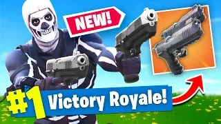 *NEW* DUAL WIELDED PISTOLS Gameplay In Fortnite Battle Royale!