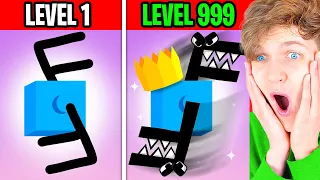 Can We Beat This DRAW CLIMBER APP GAME!? (ALPHABET LORE vs LANKYBOX!)