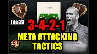 *Broken!*🔥 Best 3-4-2-1 Custom Tactics to attack and out score your opponent in Fifa 23!