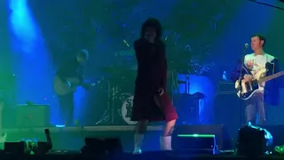 Dylan Frost throwing the mic down and leaving stage at Planeta Brazil - Belo Horizonte (25/01/20)