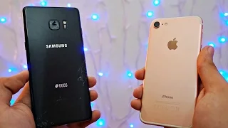 iPhone 7 vs Samsung Galaxy Note 7 - Review & Camera Test! (4K)