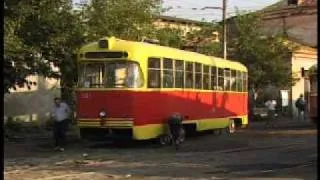 YEREVAN ARMENIA TRAM DEPOT 1999