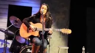 Kathy Bonilla sings "Me and My Broken Heart" by Rixon, at the WPHS Cover Showcase, 2015