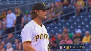 Pittsburgh Pirates fan launches home run ball into the drink.